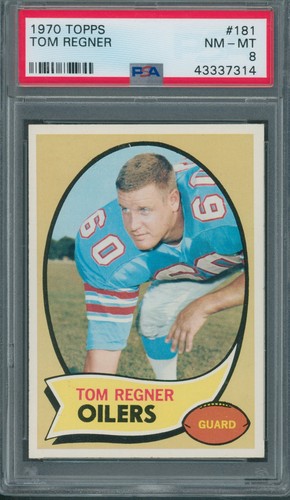 1970 topps 181 - topps, regner